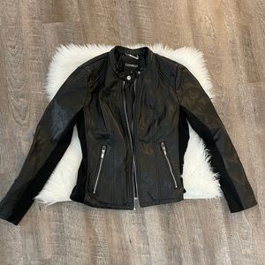 Express Minus the Leather Faux Moto Jacket
